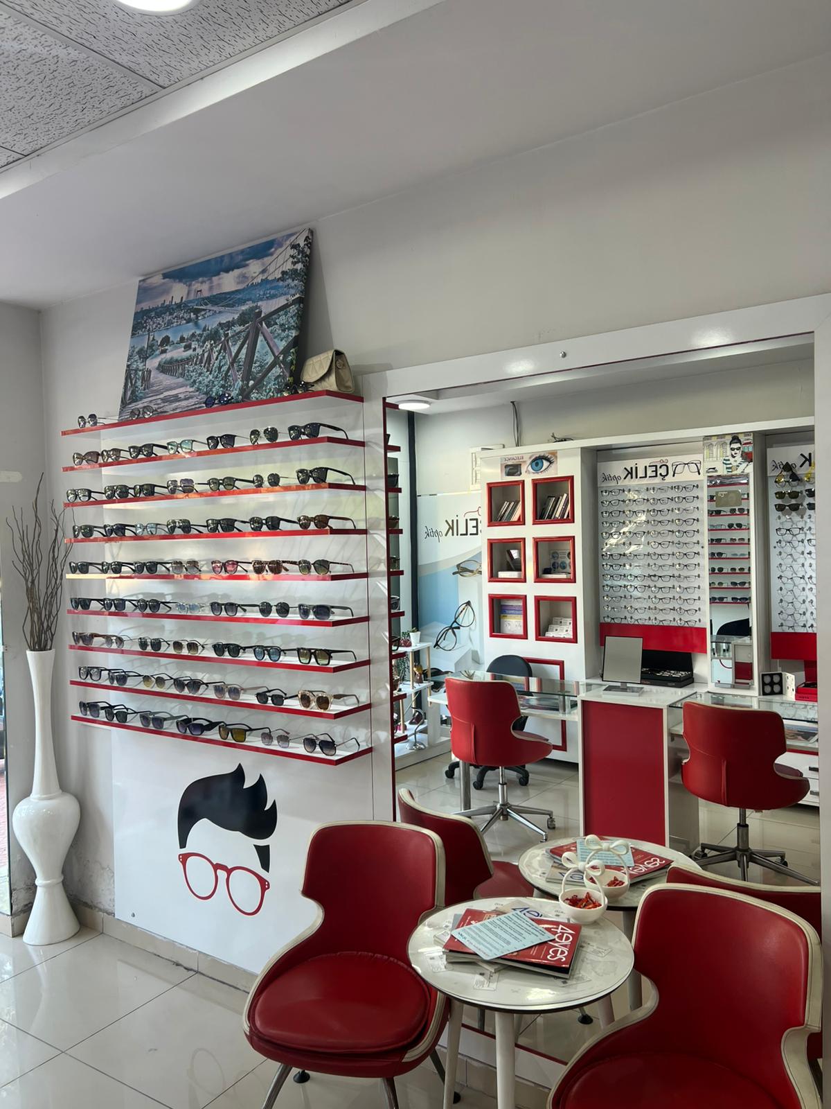 Mersin Akdeniz optik mağazası hizmet alanı